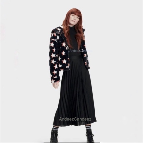 UGG Women's Faux Fur Long Sleeve Hoodie Jacket - Picture 4 of 16